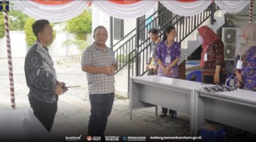 Semangat Tinggi di Tengah Tantangan, Hari Terakhir SKB Kemenkumham Kalteng Perserta Tetap Fokus Menuju Impian