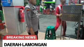 Polsek sukodadi patroli objek vital dengan sasaran perbankan antara lain.