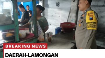 Anggota polsek Sukodadi giat patroli dialogis dalam rangka guna untuk memberikan pesan kamtibmas kepada warga.