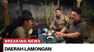 Polisi Sukodadi giat patroli dialogis, Dalam rangka guna untuk memberikan himbauan kamtibmas kepada warga.