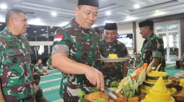 Mayjen TNI Jamallulael Syukuran dan Doa Bersama Prajurit, Awali Tugas Pangdam XII/Tpr